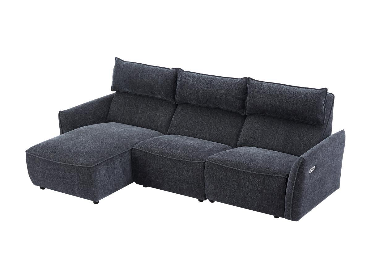 Image of Eckrelaxsofa elektrisch - Ecke links - Strukturstoff - Anthrazit - LOANO Eckrelaxsofa elektrisch - Ecke links - Strukturstoff - Anthrazit - LOANO