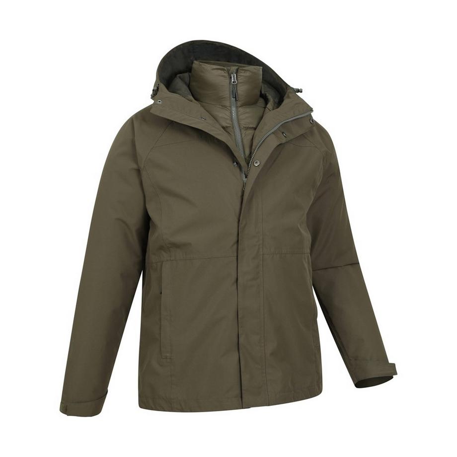 Mountain Warehouse Giacca Alaskan Impermeabile 3-in-1  