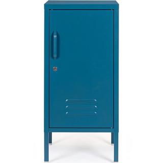 mutoni Table de chevet Cambridge bleu 40x35x76  