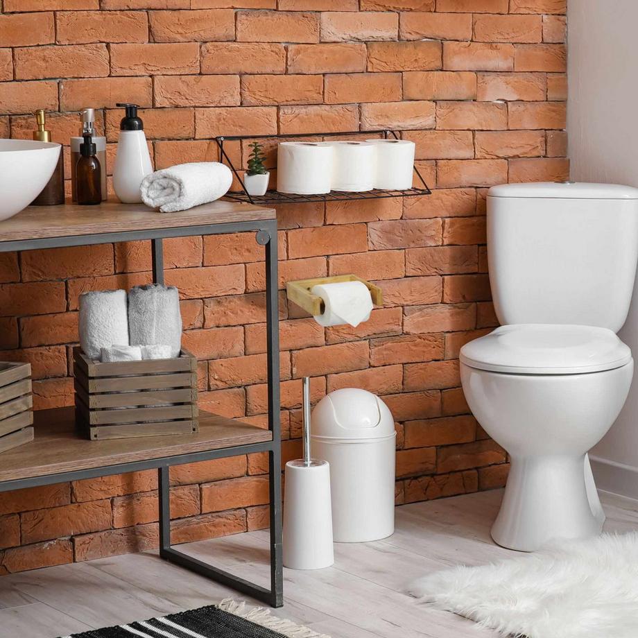 B2X  Toilettenpapierhalter Bambus 