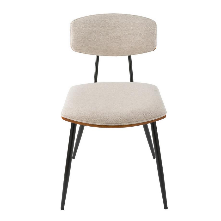 Calicosy Set di 2 sedie color ecru Babette - H79 cm  