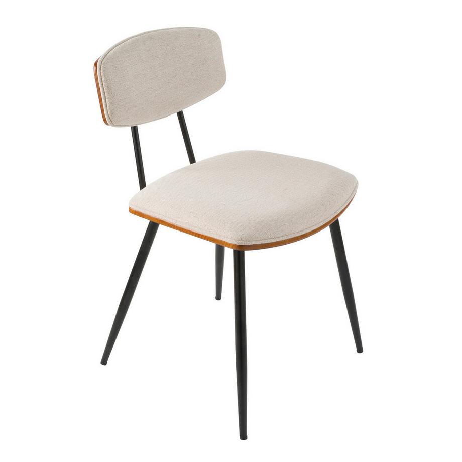 Calicosy Set di 2 sedie color ecru Babette - H79 cm  