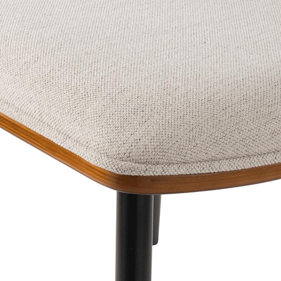 Calicosy Set di 2 sedie color ecru Babette - H79 cm  