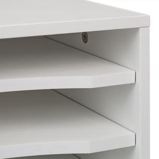 B2X Scomparto portadocumenti bianco 4 scomparti  