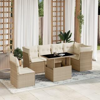 VidaXL Garten sofagarnitur poly-rattan  