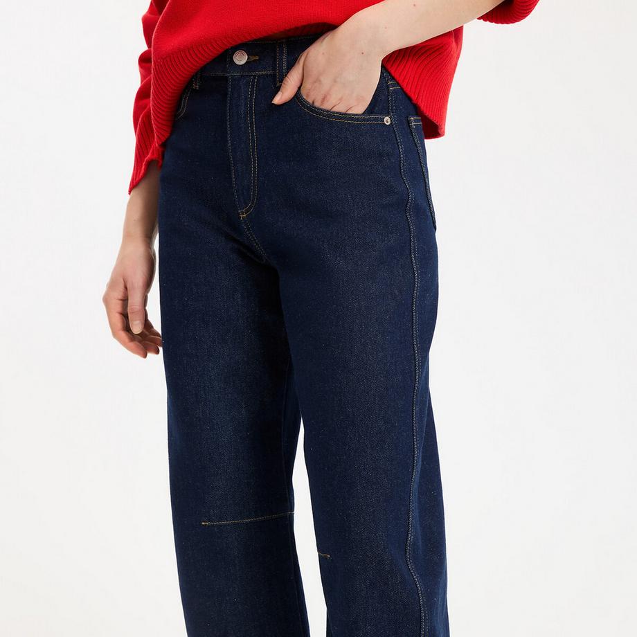 La Redoute Collections Wide Barrel Jeans  
