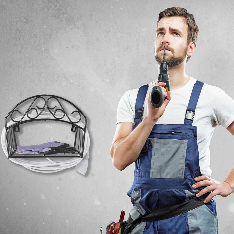 Northix Supporto per tubo flessibile a parete  