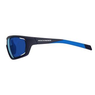 ROCKRIDER  MTB Sonnenbrille XC Pack blaue, wechselbare Gläser Kat. 0+3 
