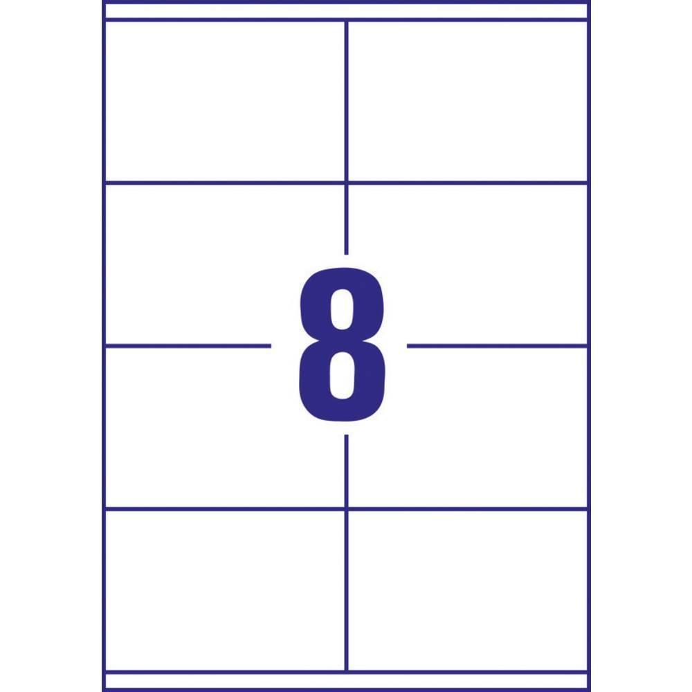 Avery-Zweckform ETIQUETTES universelles avec ultra-grip, 105 x 70 mm, jet d'encre, laser couleur, laser s/W  