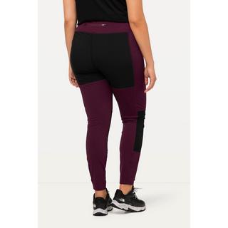 Ulla Popken  Legging de randonnée à taille haute élastique, poche zippée 