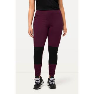 Ulla Popken  Leggings da trekking a vita alta con cintura elastica e tasca con zip 