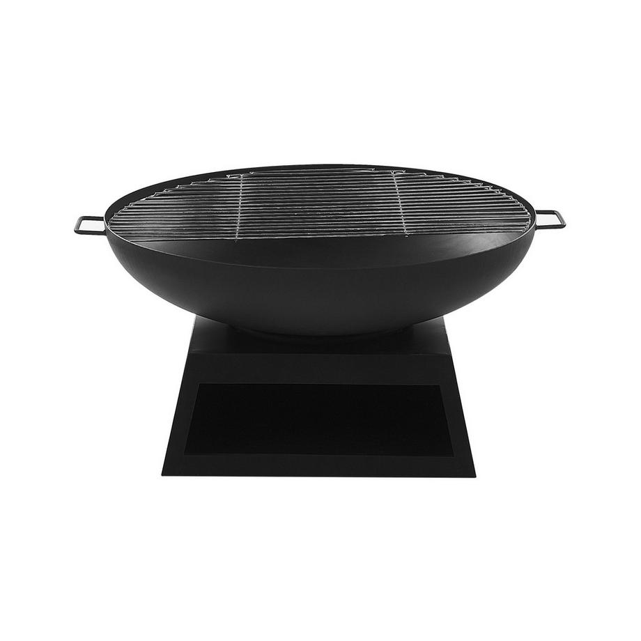 Beliani Camino con Griglia en Acciaio SEMERU  