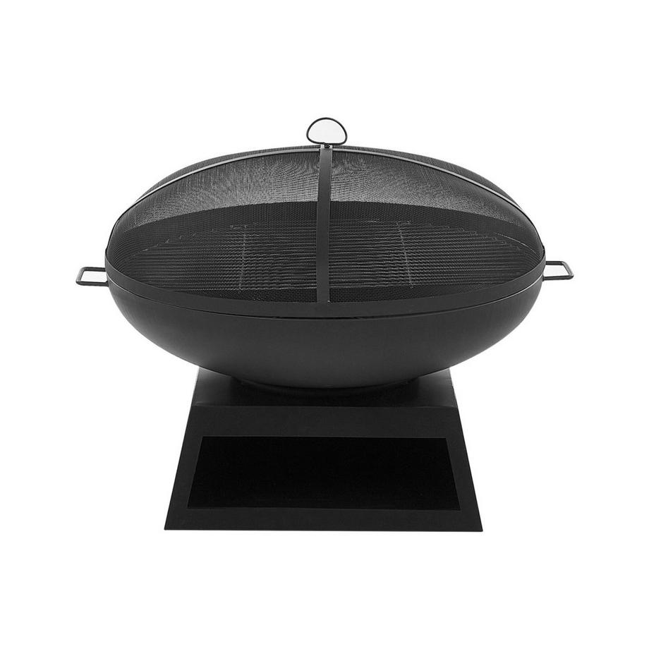 Beliani Camino con Griglia en Acciaio SEMERU  