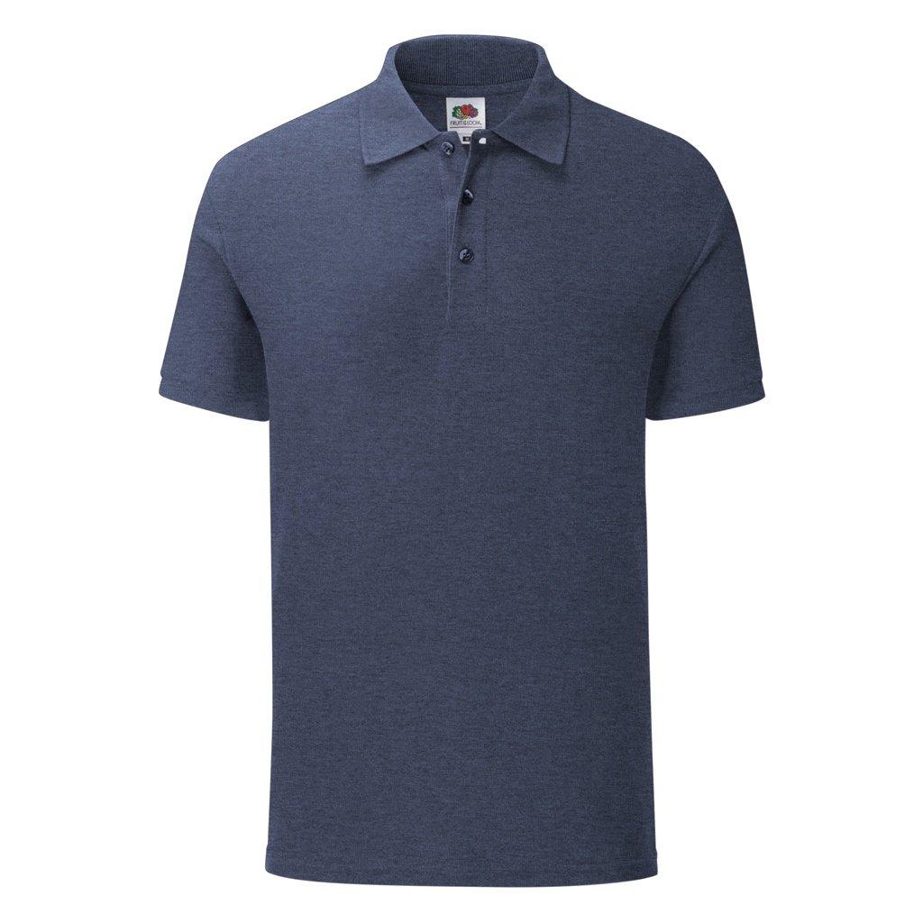 Image of Iconic Pique Polo Shirt Herren Marine M