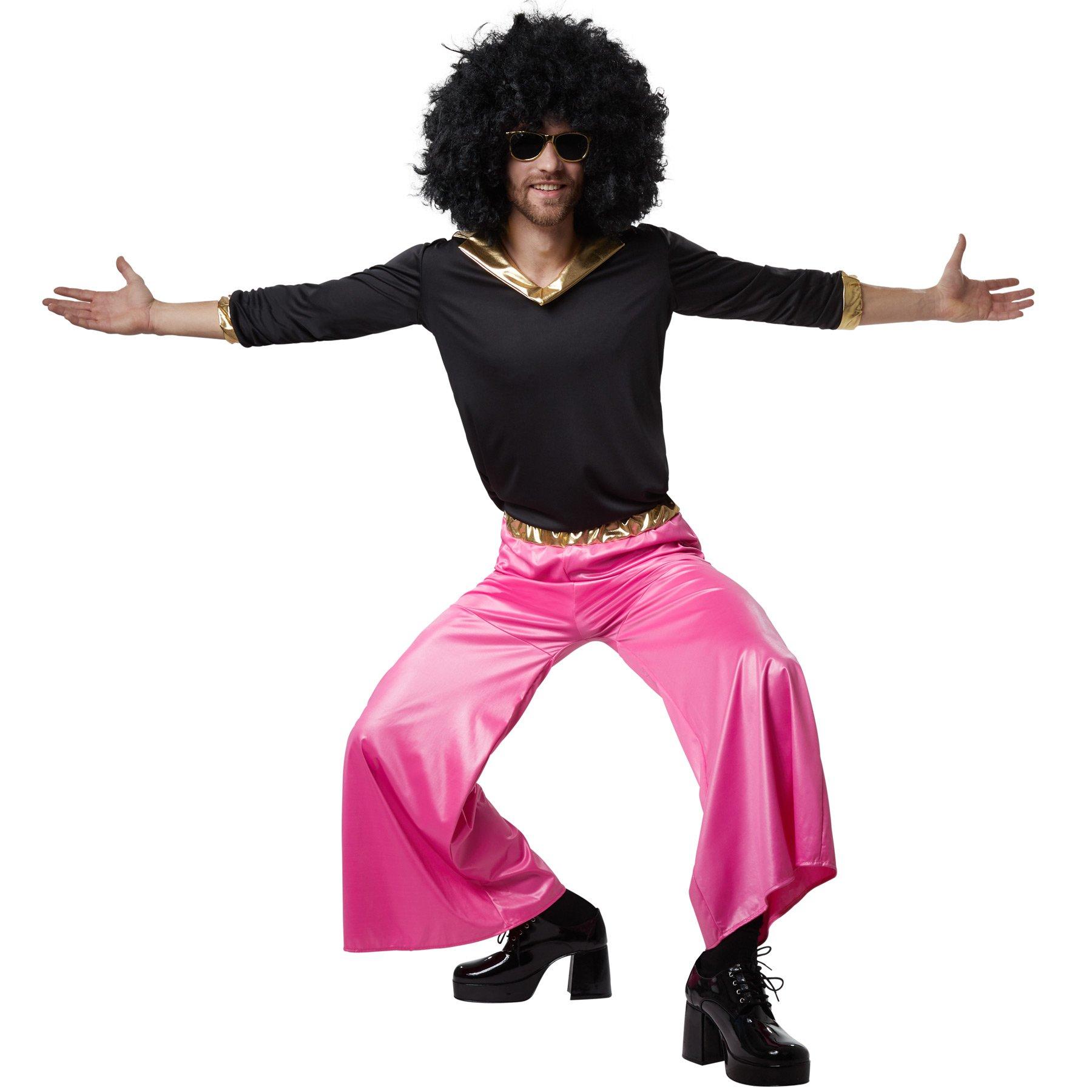 Image of Herrenkostüm Funky Disco Dancer Pink