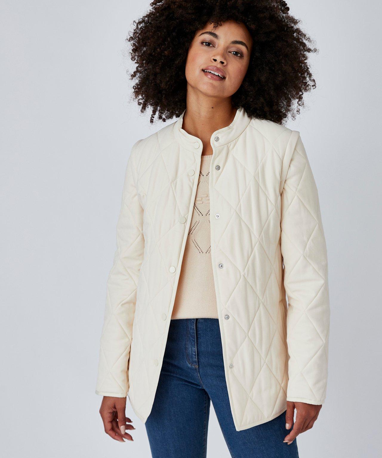 Image of Jacke Mit Abnehmbaren Ärmeln. Unisex Braun 34-36