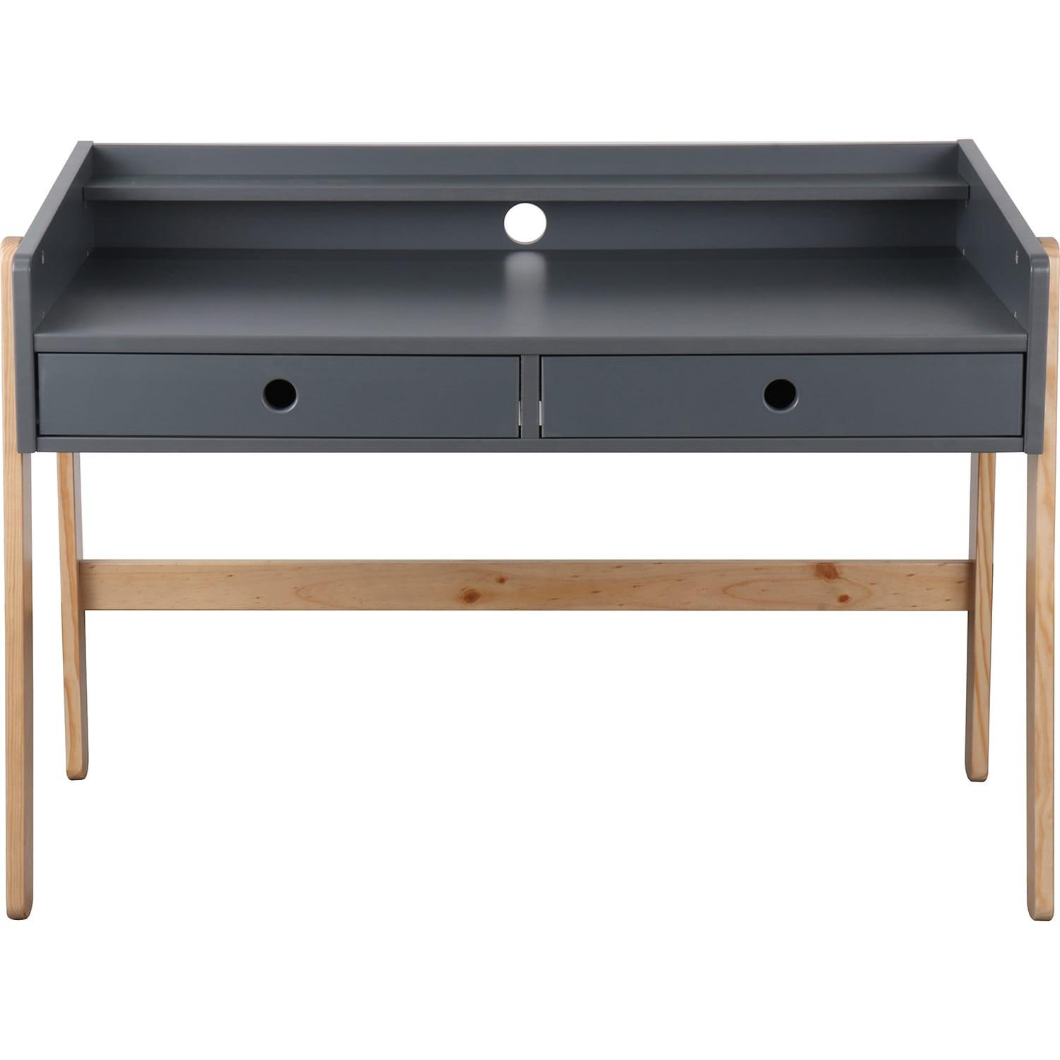 mutoni Bureau gris pin  