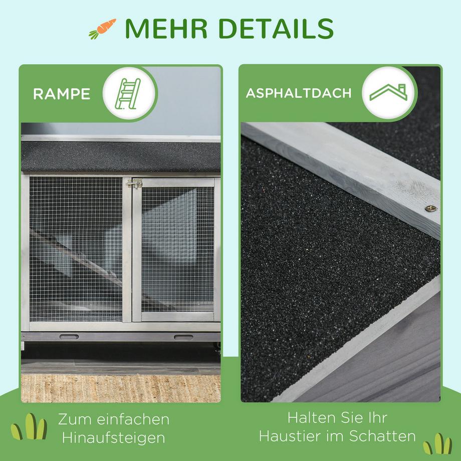 PawHut  Kleintierstall 