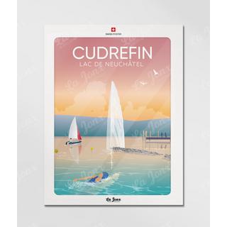 La-Jonx Cudrefin - Lac de Neuchâtel - Poster  