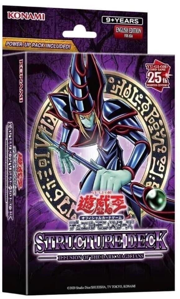 Yu-Gi-Oh!  Structure Deck: Illusion of the Dark Magicians - Asian English  - AE 