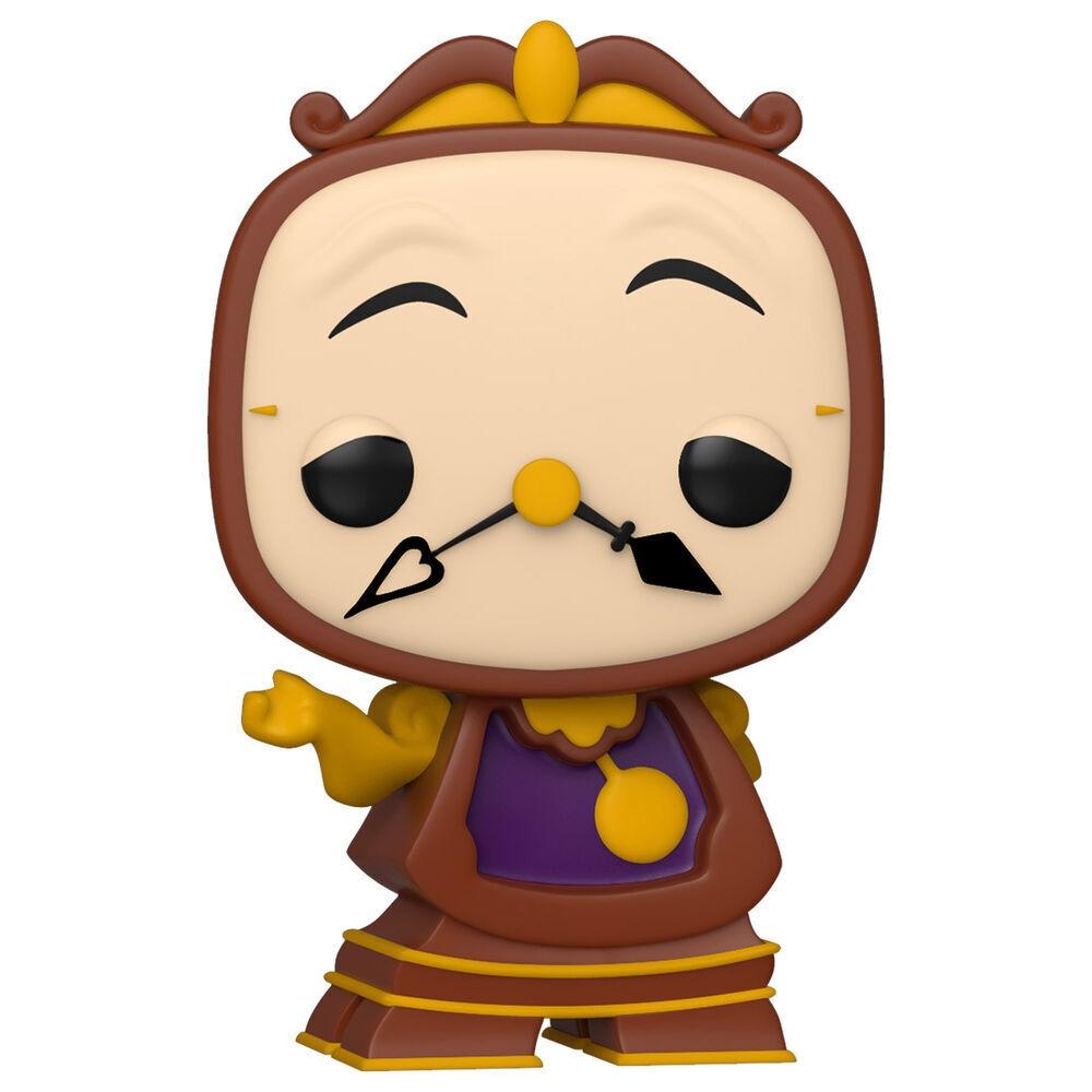 Funko  Figura POP Disney La Bella e la Bestia Cogsworth 