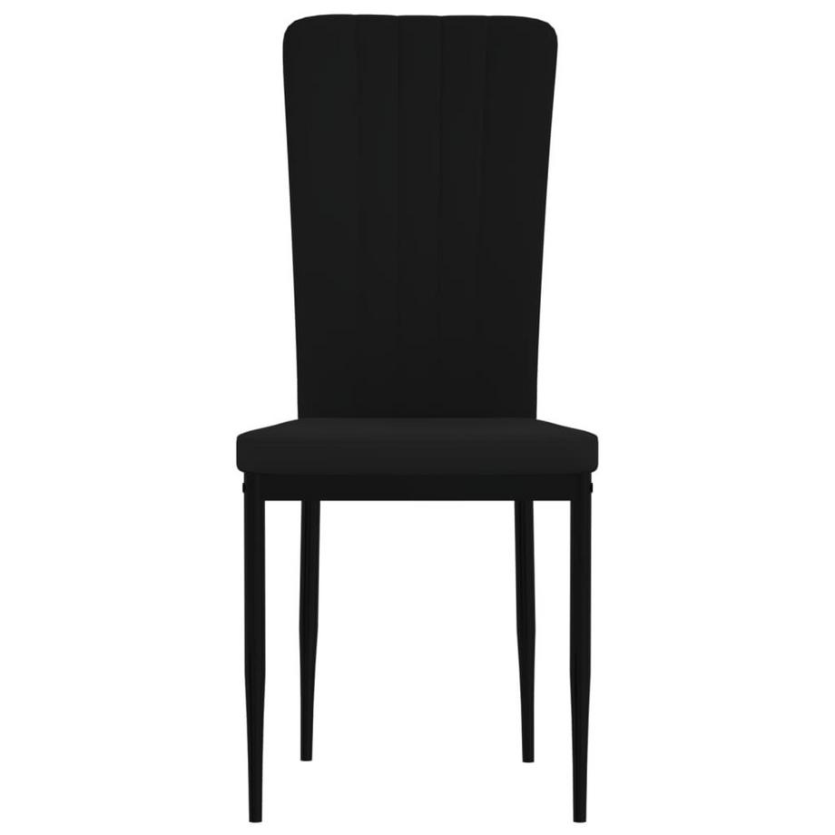 VidaXL Chaise de salle à manger velours  