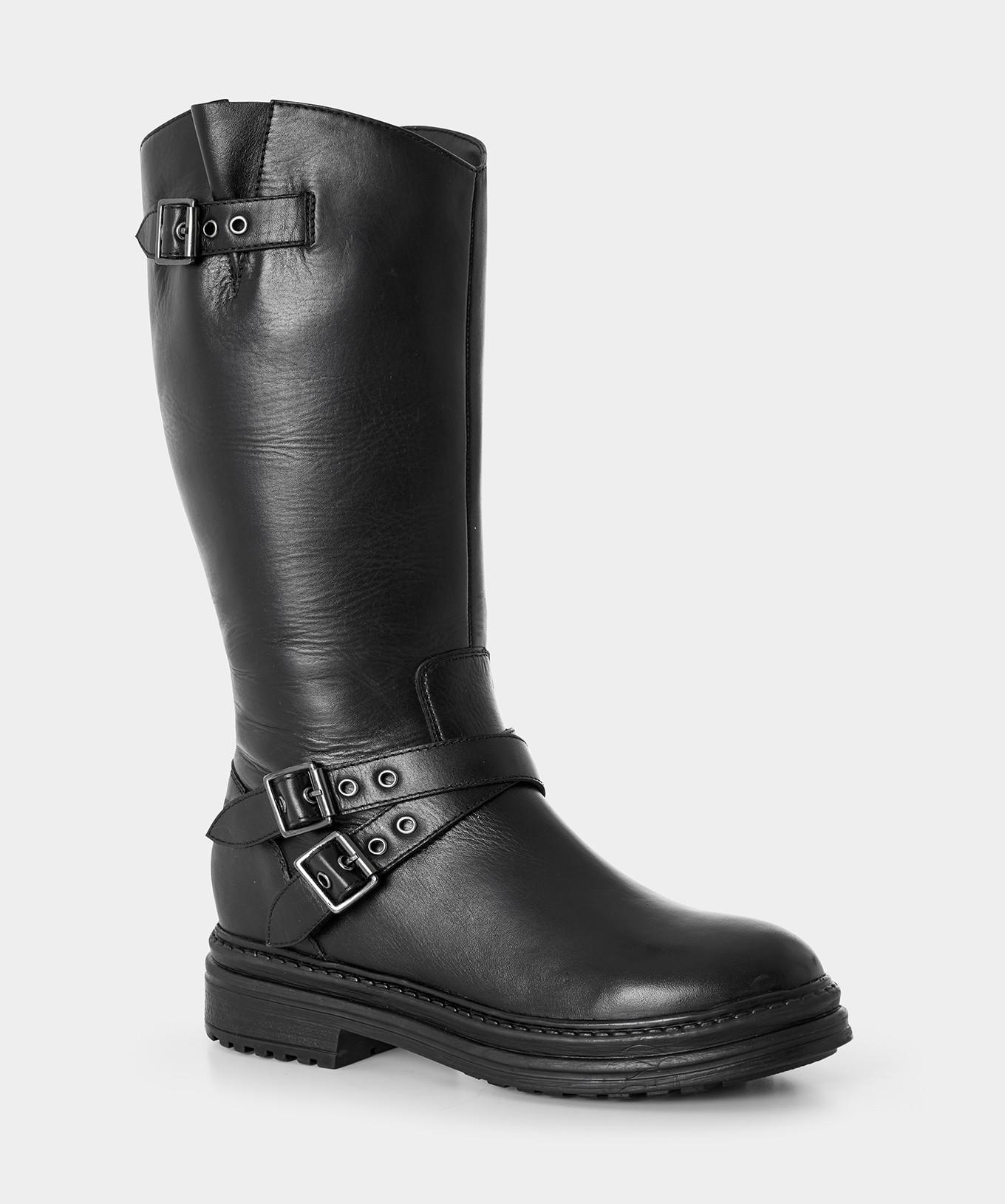 Joe Browns  Botte Moto Cuir Haute et Tendance 