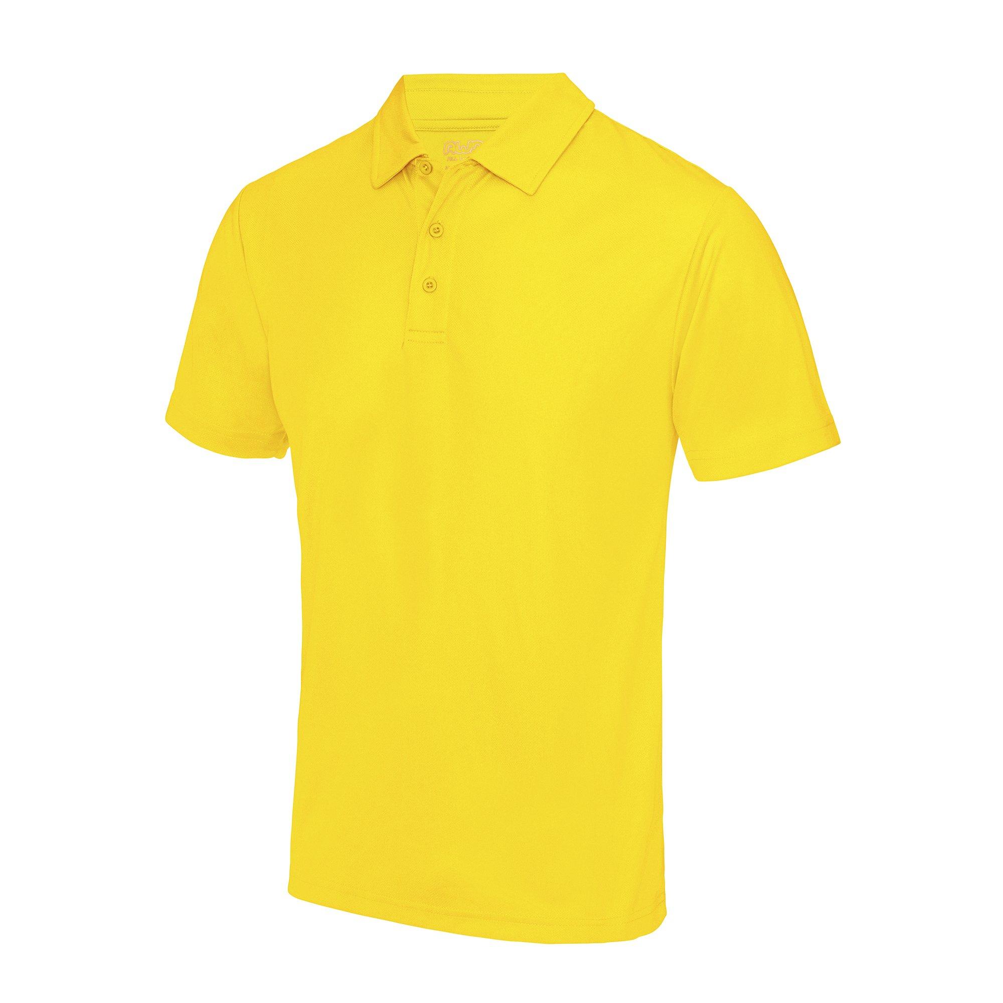 Image of Just Cool Poloshirt Sports Herren Gelb L