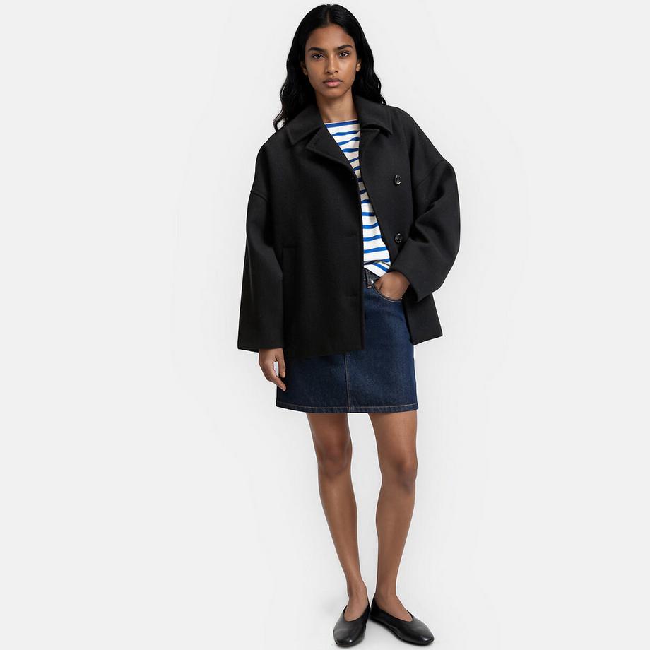 La Redoute Collections Veste Oversize Patte de Boutonnage  