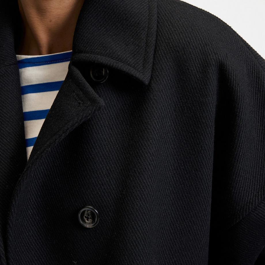 La Redoute Collections Veste Oversize Patte de Boutonnage  