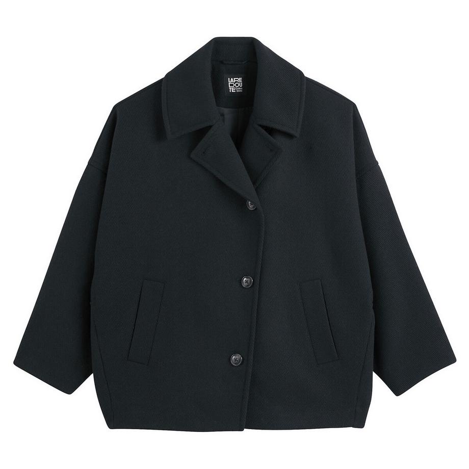 La Redoute Collections Veste Oversize Patte de Boutonnage  