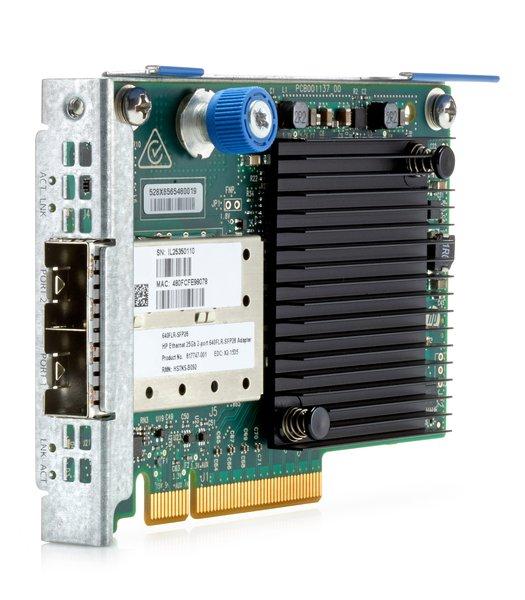 Hewlett Packard Enterprise  Ethernet 10/25Gb 2-port FLR-SFP28 MCX4121A-ACFT Interno Ethernet / Fiber 25000 Mbit/s 