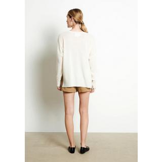 Studio Cashmere8  RIA 3 Maglia profonda oversize con scollo a V - 100% cashmere 