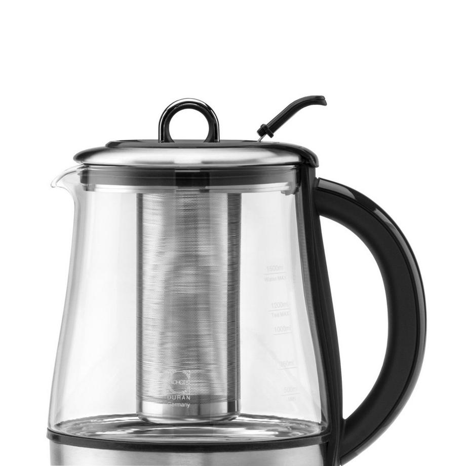Gastroback Tee- und Wasserkocher Design Tea & More Advanced Silber  