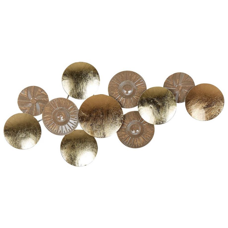 Beliani Décoration murale en Métal Industriel THALLIUM  