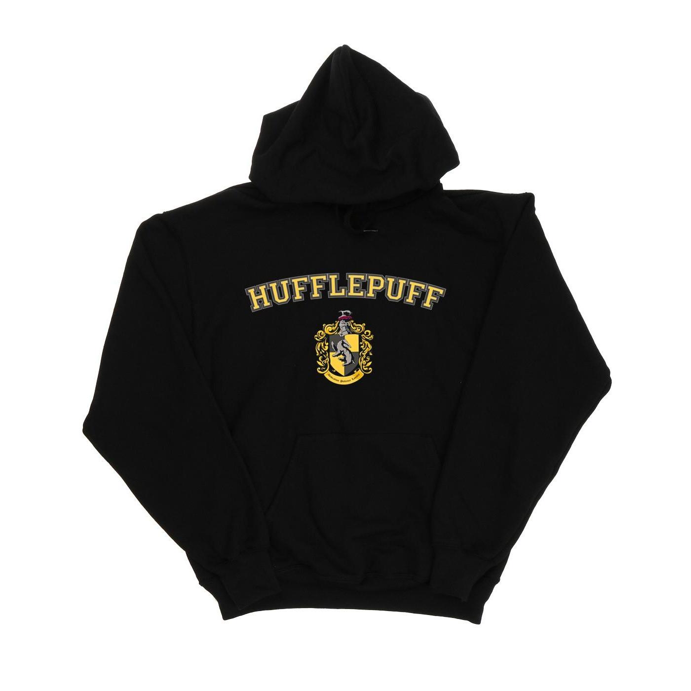 HARRY-POTTER  Sweat à capuche HUFFLEPUFF 