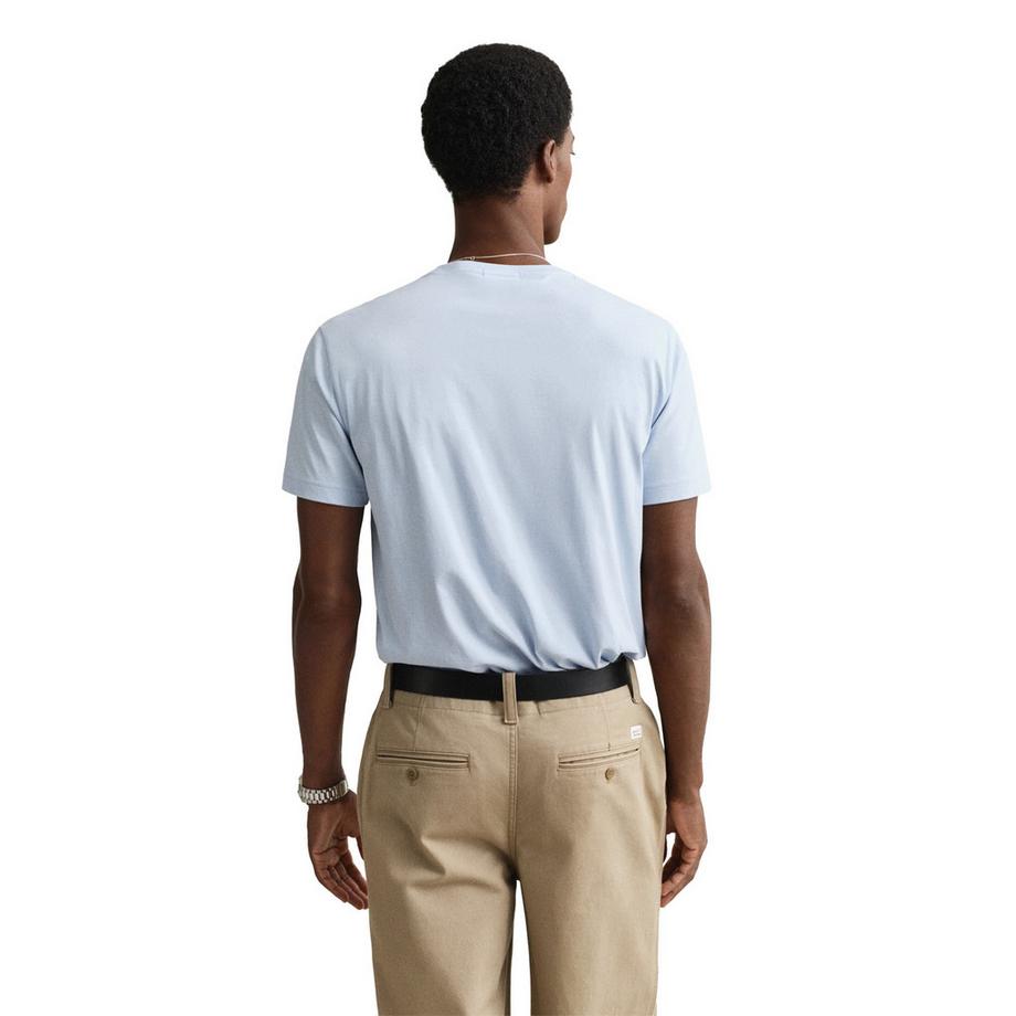 GANT Reg Shield T-shirt Vestibilità Comoda Confezione da 1  