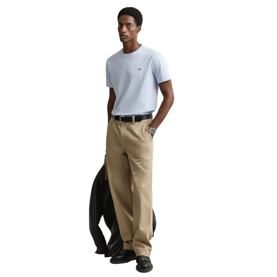 GANT Reg Shield T-shirt Vestibilità Comoda Confezione da 1  