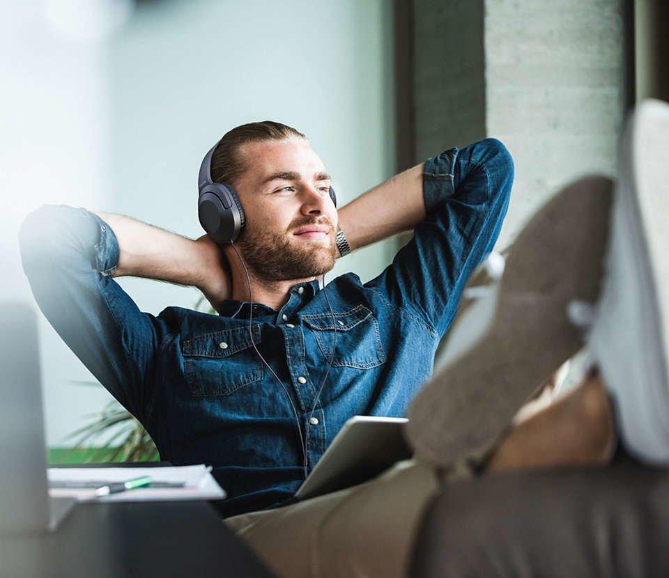 PHILIPS  Philips TAH2005BK00 Kopfhörer & Headset Kabelgebunden Kopfband Musik Schwarz 