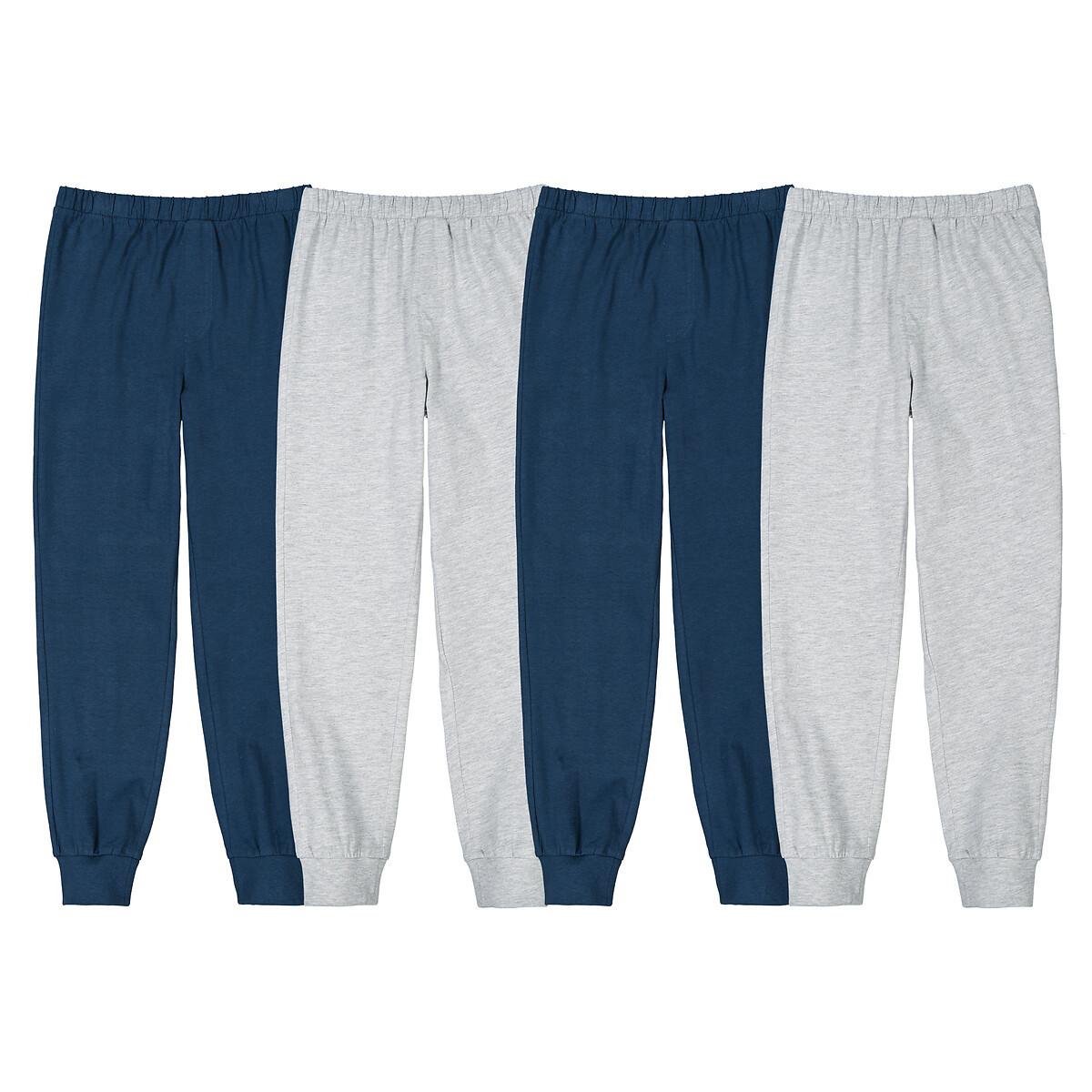 Image of 4er-pack Pyjamahosen Unisex Blau 102