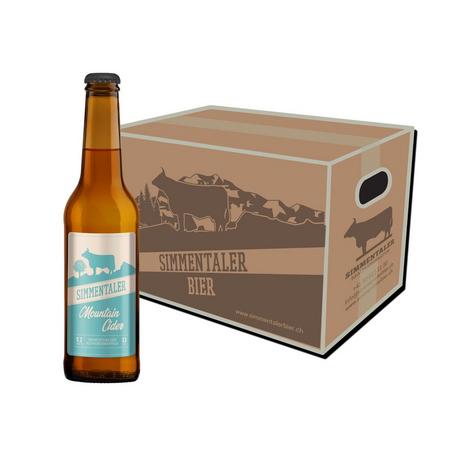 Simmentaler Bier  Mountain Cider 12 x 33cl 