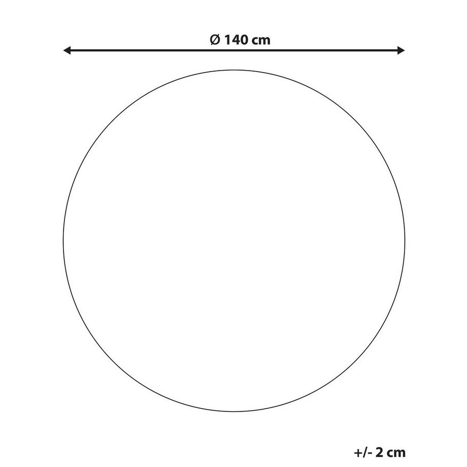 Beliani Tapis en Jute  HOVIT  