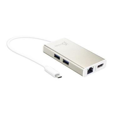 JCA374-N Adattatore multiplo USB-C®