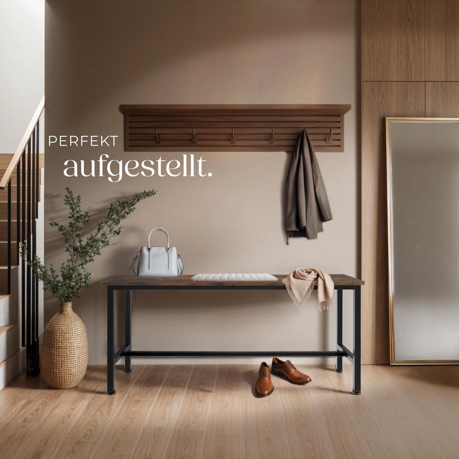 Tectake Set di 2 panche Fairfield stile industriale  