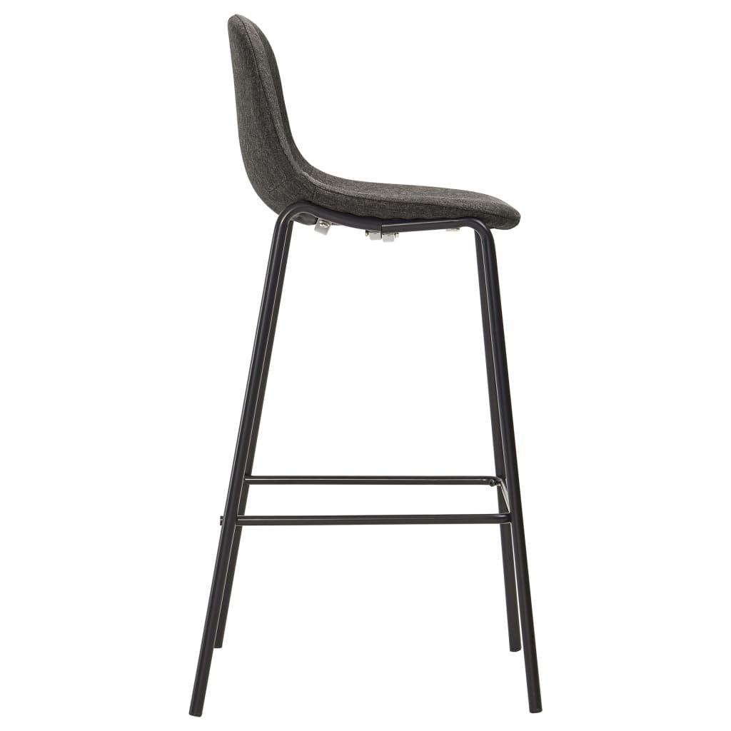 VidaXL Chaise de bar tissu  