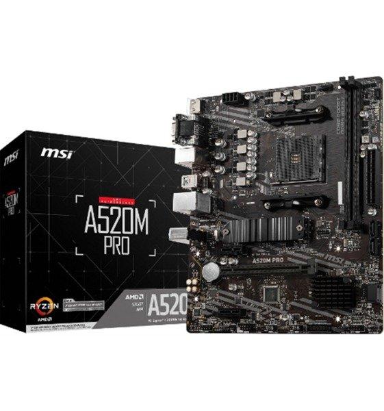 MSI  A520m- Pro 