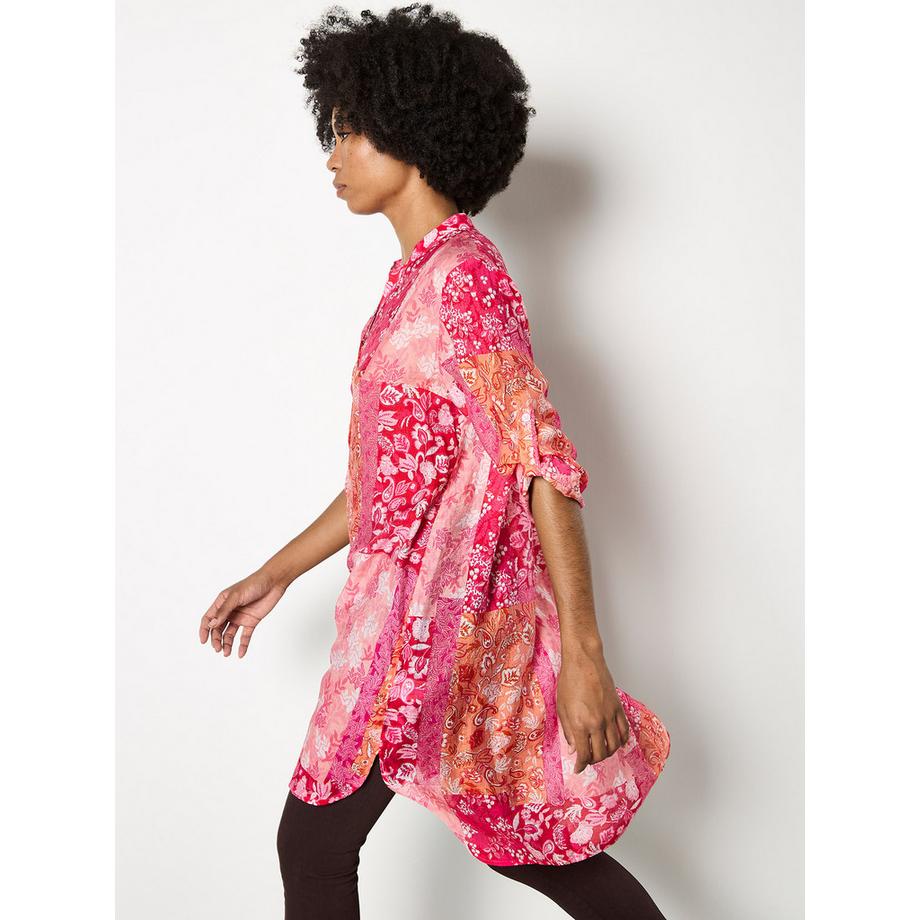APRICOT Folk Patchwork Tunika Oberteil  