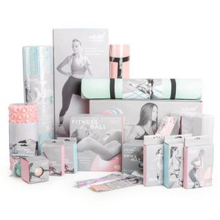 Gymstick  VIVID YOGA MAT TURKIS/GREY 