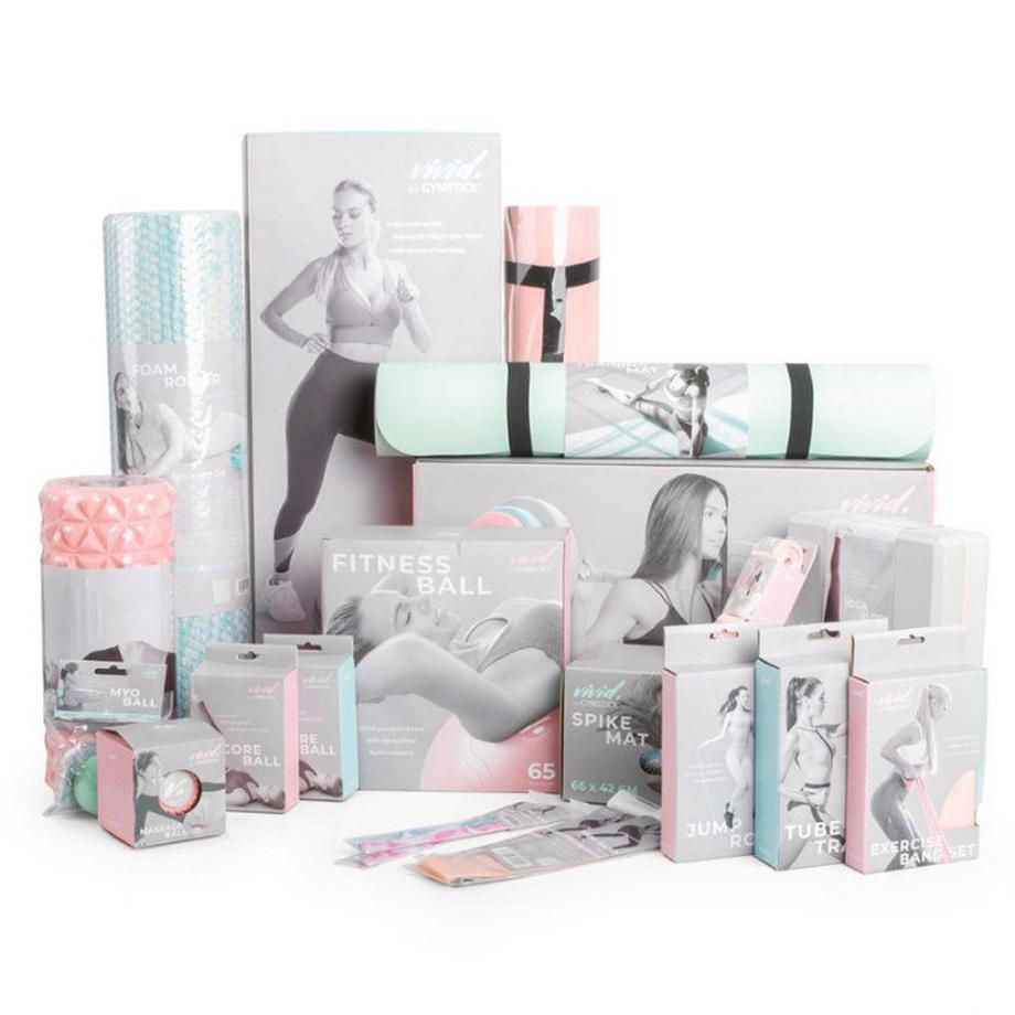 Gymstick  VIVID YOGA MAT TURKIS/GREY 