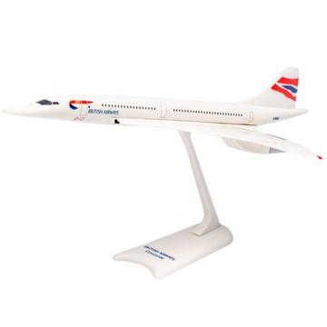 Herpa Snap-Fit Flugzeugmodell British Airways Concorde (1:250)
